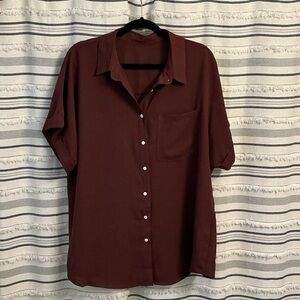Women’s Coffee Brown blouse